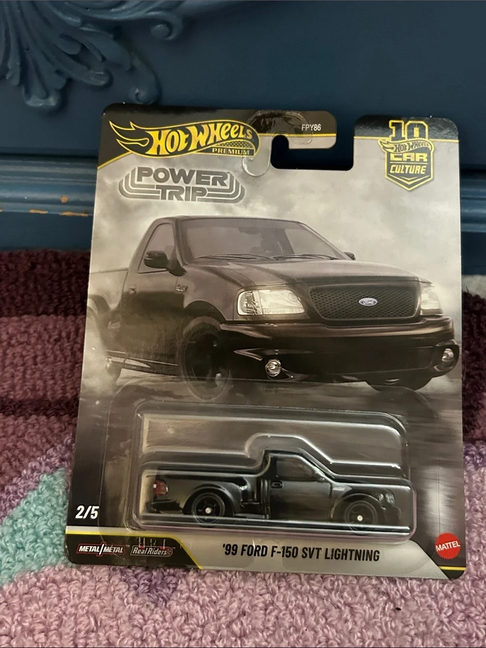 Mattel Hot Wheels '99 Ford F-150 SVT Lightning - Black